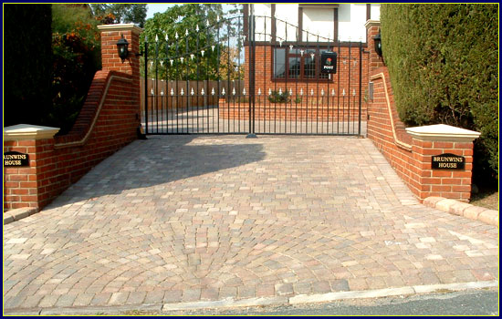 paving and brickwork