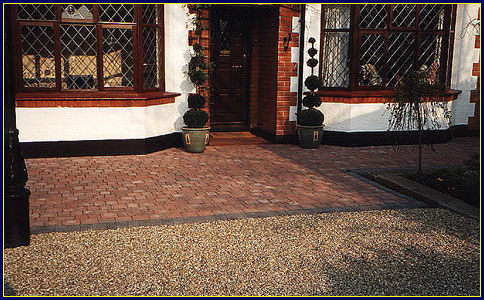 Block paving