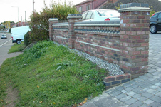 driveway and brickwork